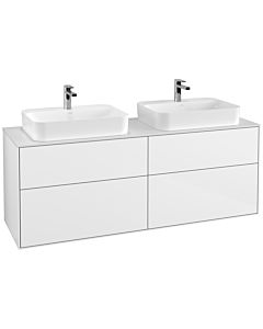 Villeroy und Boch Finion Villeroy und Boch Finion G43100GF 160x60.3cm, Emotion, cover plate white matt, Glossy white lacquer