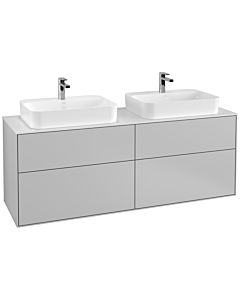 Villeroy und Boch Finion Villeroy und Boch Finion G43100GJ 160x60.3cm, Emotion, cover plate white matt, light gray matt