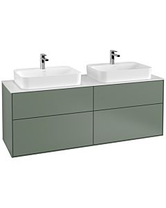 Villeroy und Boch Finion Villeroy und Boch Finion G43100GM 160x60.3cm, Emotion, cover plate white matt, Olive Matt Lacquer
