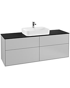 Villeroy und Boch Finion Villeroy und Boch Finion G44200GJ 160x60.3cm, Emotion, cover plate black matt, light gray matt
