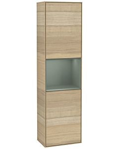 Villeroy und Boch Finion Hochschrank G460GMPC 41,8x151,6cm, links, Emotion, Regal Olive Matt Lacquer, Oak Veneer
