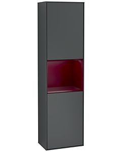 Villeroy und Boch Finion Hochschrank G460HBHG 41,8x151,6cm, links, Emotion, Regal Peony Matt Lacquer, Midnight Blue Matt Lacquer