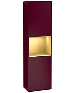 Villeroy und Boch Finion cabinet G460HFHB 41.8x151.6cm, left, Emotion, shelf gold matt Peony Matt , Peony Matt