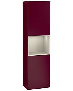 Villeroy und Boch Finion Hochschrank G460HHHB 41,8x151,6cm, links, Emotion, Regal Sand Matt Lacquer, Peony Matt