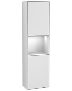 Villeroy und Boch Finion Hochschrank G460MTMT 41,8x151,6cm, links, Emotion, Regal White matt lacquer, White matt lacquer