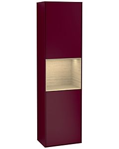 Villeroy und Boch Finion cabinet G460PCHB 41.8x151.6cm, left, Emotion, shelf Oak Venerr, Peony Matt