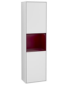 Villeroy und Boch armoire Finion Villeroy und Boch G470HBMT 41.8x151.6cm, droite, émotion, étagère laqué Peony Matt laqué blanc mat