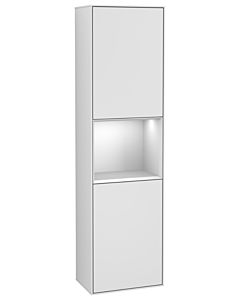 Villeroy und Boch armoire Finion G470MTMT 41.8x151.6cm, droite, Emotion, étagère laqué blanc mat, laqué blanc mat