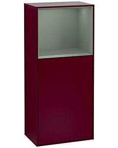 Villeroy und Boch Finion armoire côté G500GMHB 41.8x93.6cm, à gauche, l&#39; émotion, étagère supérieure olive mate, Peony Matt