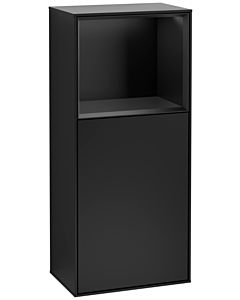 Villeroy und Boch Finion armoire latérale G500PDPD 41.8x93.6cm, gauche, émotion, plateau noir mat, laqué noir mat