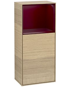 Villeroy und Boch Finion side cabinet G510HBPC 41.8x93.6cm, right, Emotion, shelf above Peony Matt , Oak Veneer