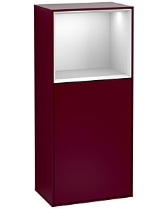 Villeroy und Boch Finion armoire latérale G510MTHB 41.8x93.6cm, droit, émotion, étagère au- dessus White Matt , Peony Matt
