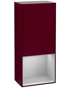 Villeroy und Boch Finion side cabinet G540GJHB 41.8cm, left, Emotion, shelf below light gray matt, Peony Matt
