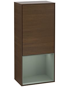 Villeroy und Boch Finion armoire latérale G540GMGN 41.8cm, gauche, émotion, étagère sous olive mat, placage noyer