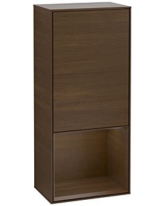 Villeroy und Boch Finion armoire latérale G540GNGN 41.8cm, gauche, émotion, étagère sous placage noyer, placage noyer