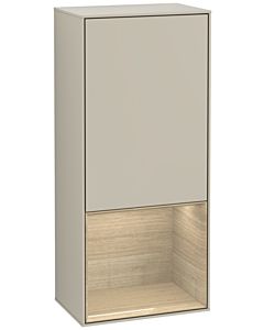 Villeroy und Boch Finion armoire latérale G540PCHH 41.8cm, à gauche, l&#39; émotion, étagère ci - dessous Oak Veneer , Sand Matt Lacquer