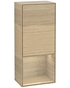 Villeroy und Boch Finion Seitenschrank G540PCPC 41,8cm, links, Emotion, Regal unten Oak Veneer, Oak Veneer