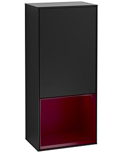 Villeroy und Boch armoire latérale Finion Villeroy und Boch 41,8 cm, droite, émotion, étagère sous Peony Matt , laqué noir mat