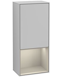 Villeroy und Boch Finion armoire latérale G550HHGJ 41.8cm, à droite, l&#39; émotion, l&#39; étagère en dessous Sand mat, la lumière gris mat