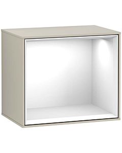 Villeroy und Boch module d&#39; Finion G580GFHH 41.8x35.6x27cm, Emotion, étagère Glossy White , Sand Matt Lacquer
