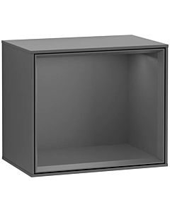Villeroy und Boch module d&#39; Finion G580GKGK 41.8x35.6x27cm, Emotion, étagère Antracite Matt, Anthracite matt
