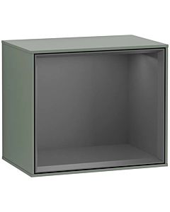 Villeroy und Boch Finion module G580GKGM 41.8x35.6x27cm, Emotion, shelf antracite matt, Olive Matt Lacquer