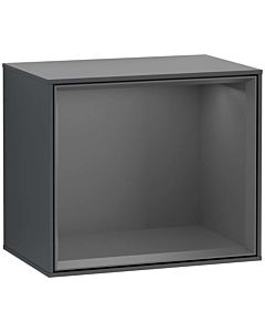 Villeroy und Boch Finion module G580GKHG 41.8x35.6x27cm, Emotion, shelf antracite matt, midnight Blue Matt Lacquer
