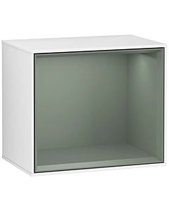 Villeroy und Boch module d&#39; Finion G580GMGF 41.8x35.6x27cm, Emotion, étagère Olive Matt, laqué blanc brillant