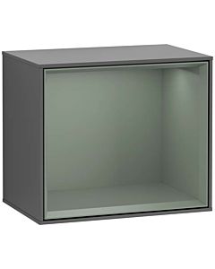 Villeroy und Boch module d&#39; Finion G580GMGK 41.8x35.6x27cm, Emotion, étagère Olive Matt, Anthracite matt