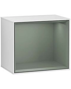 Villeroy und Boch Finion Regalmodul G580GMMT 41,8x35,6x27cm, Emotion, Regal Olive Matt, White matt lacquer
