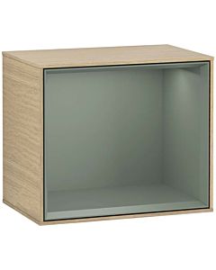 Villeroy und Boch Finion module G580GMPC 41.8x35.6x27cm, Emotion, shelf olive matt, Oak Veneer