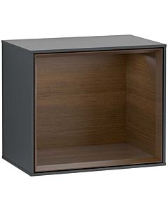 Villeroy und Boch module d&#39; Finion G580GNHG 41.8x35.6x27cm, Emotion, étagère Walnut Veneer , Midnight Blue Matt Lacquer