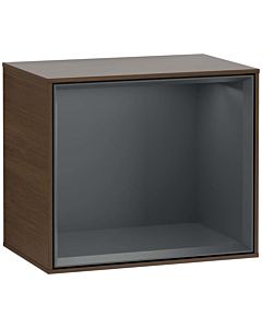 Villeroy und Boch Finion module G580HGGN 41.8x35.6x27cm, Emotion, shelf Midnight Blue , Blue veneer