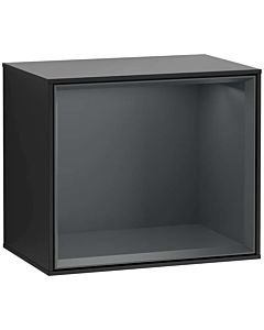 Villeroy und Boch Finion module G580HGPD 41.8x35.6x27cm, Emotion, shelf Midnight Blue , black matt lacquer
