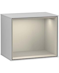 Villeroy und Boch Finion Regalmodul G580HHGJ 41,8x35,6x27cm, Emotion, Regal Sand Matt, Light grey matt