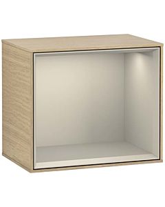 Villeroy und Boch Finion Regalmodul G580HHPC 41,8x35,6x27cm, Emotion, Regal Sand Matt, Oak Veneer