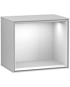 Villeroy und Boch Finion Regalmodul G580MTGJ 41,8x35,6x27cm, Emotion, Regal White Matt, Light grey matt