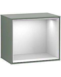 Villeroy und Boch Finion module G580MTGM 41.8x35.6x27cm, Emotion, shelf White Matt , Olive Matt Lacquer