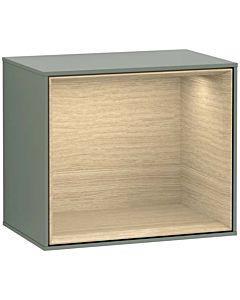Villeroy und Boch Finion module G580PCGM 41.8x35.6x27cm, Emotion, shelf Oak Veneer , Olive Matt Lacquer
