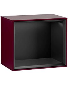 Villeroy und Boch module d&#39; Finion G580PDHB 41.8x35.6x27cm, Emotion, étagère Black Matt, Peony Matt