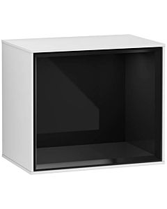 Villeroy und Boch Finion Regalmodul G580PHMT 41,8x35,6x27cm, Emotion, Regal Glossy Black, White matt lacquer