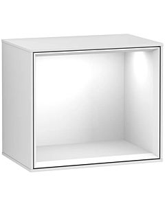 Villeroy und Boch Finion Regalmodul G590GFMT 41,8x35,6cm, Ladestation, Emotion, Regal Glossy White, White matt lacquer