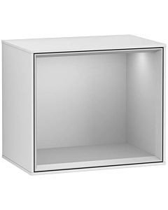 Villeroy und Boch Finion Regalmodul G590GJMT 41,8x35,6cm, Ladestation, Emotion, Regal Light Grey, White matt lacquer