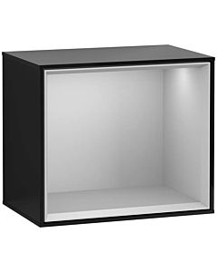 Villeroy und Boch module d&#39; Finion G590GJPH 41.8x35.6cm, borne de charge, emotion, étagère gris clair, Glossy Black Lacquer