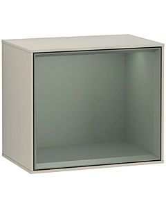 Villeroy und Boch Finion Regalmodul G590GMHH 41,8x35,6cm, Ladestation, Emotion, Regal Olive Matt, Sand Matt Lacquer