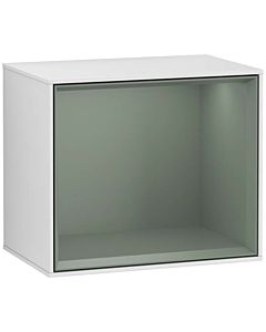 Villeroy und Boch Finion Regalmodul G590GMMT 41,8x35,6cm, Ladestation, Emotion, Regal Olive Matt, White matt lacquer