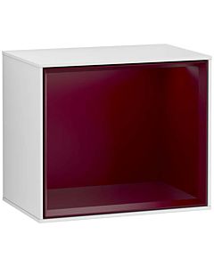 Villeroy und Boch Finion Regalmodul G590HBMT 41,8x35,6cm, Ladestation, Emotion, Regal Peony Matt, White matt lacquer