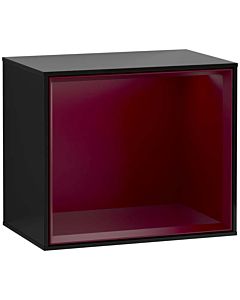 Villeroy und Boch module d&#39; Finion G590HBPH 41.8x35.6cm, station de charge, emotion, étagère Peony Matt , Glossy Black Lacquer