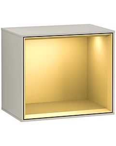 Villeroy und Boch module d&#39; Finion G590HFHH 41.8x35.6cm, station de charge, emotion, étagère or mat, Sand Matt Lacquer