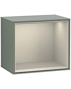 Villeroy und Boch Finion Regalmodul G590HHGM 41,8x35,6cm, Ladestation, Emotion, Regal Sand Matt, Olive Matt Lacquer